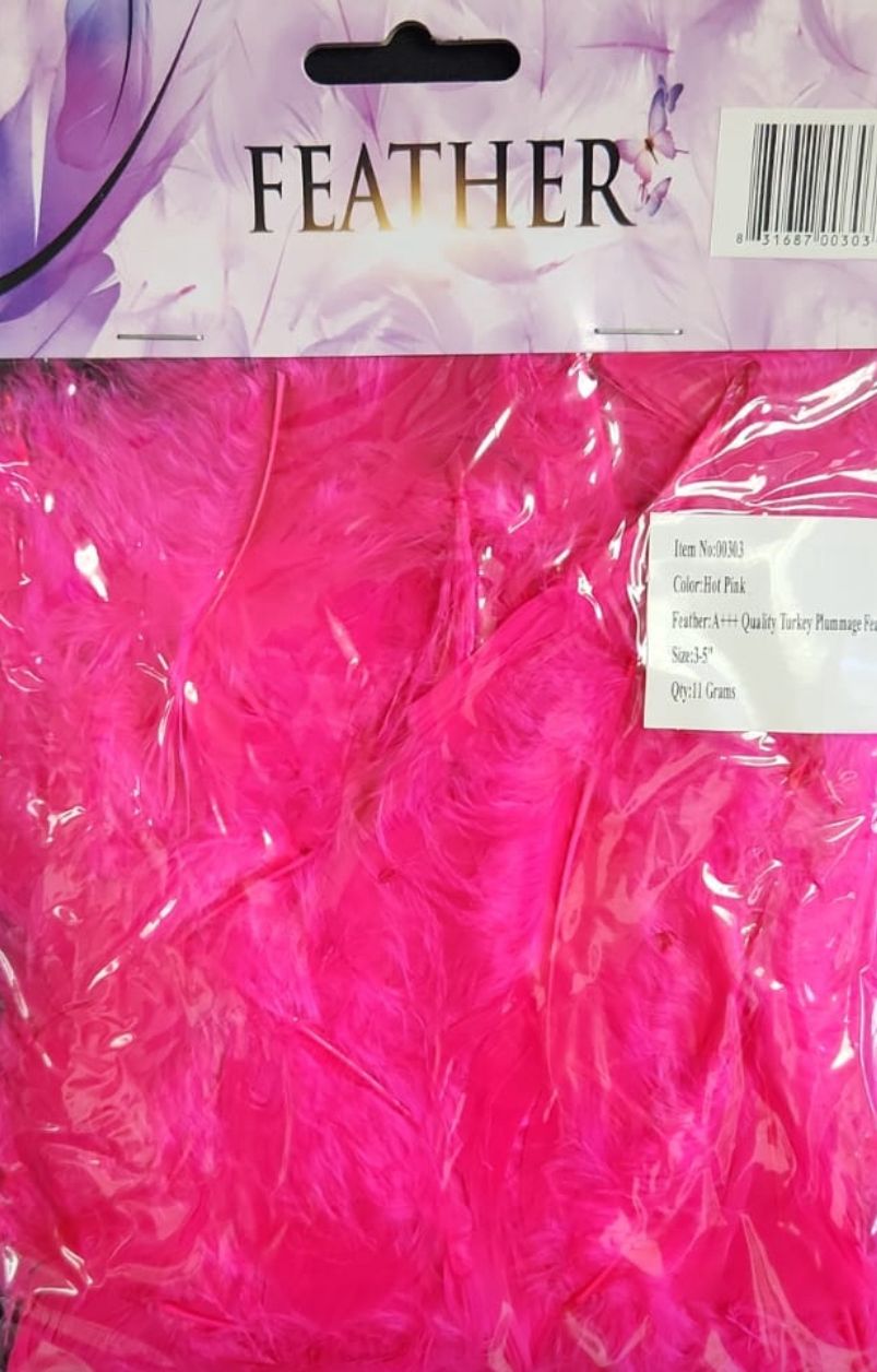 Feather Bag 3-5"