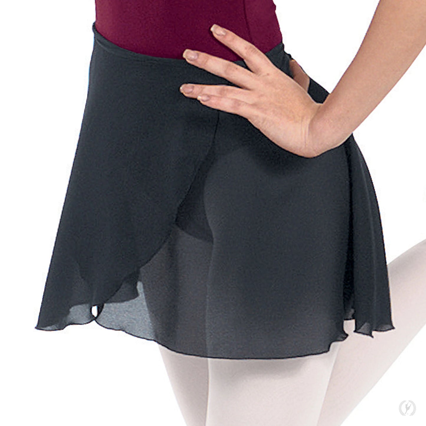Plus Size Chiffon Wrap Skirt