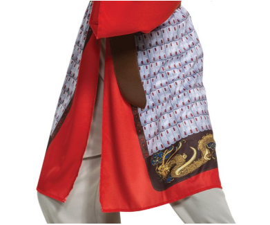 Mulan Hero Red Dress