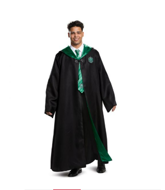 Slytherin Robe Adult Deluxe