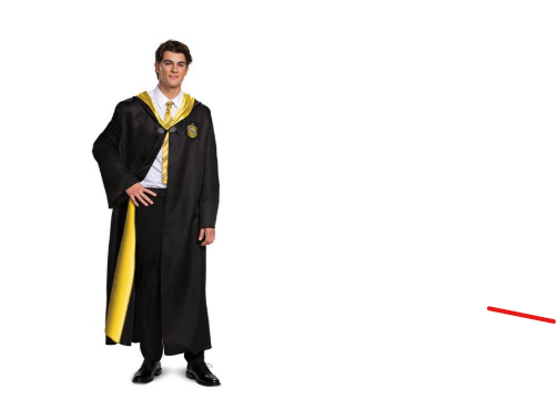 Hufflepuff Robe Adult Deluxe