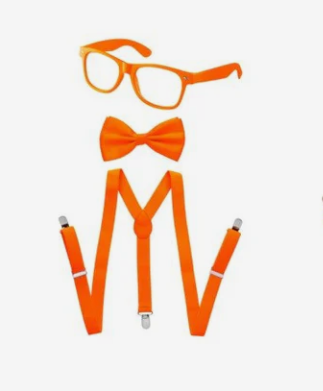 Suspenders, Bowtie and Sunglasses Set