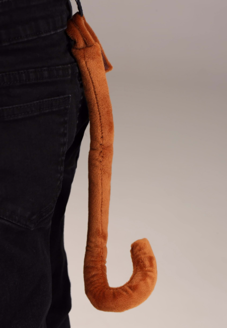 Soft Monkey Headband & Tail Accessory Kit