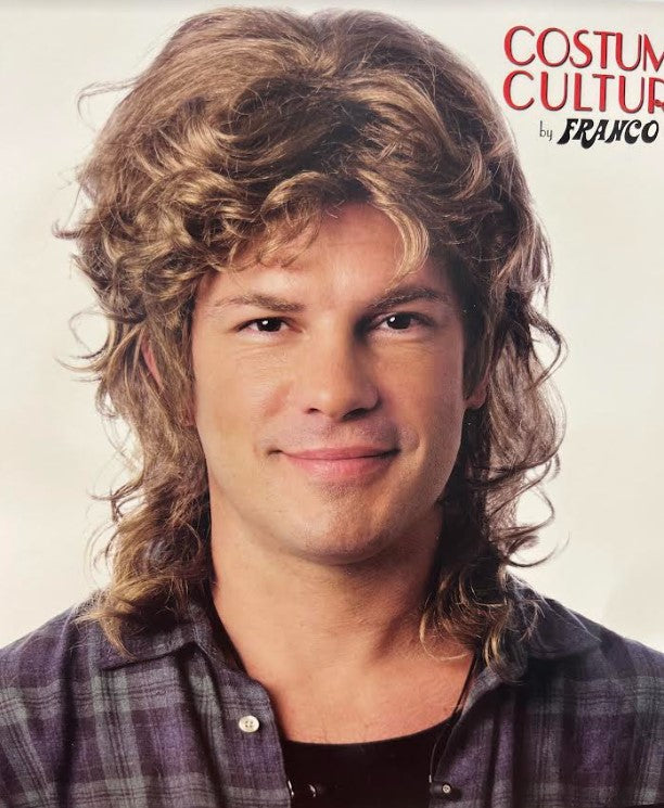 Hipster Mullet Wig