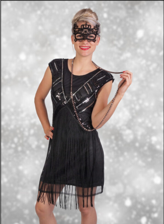 Flapper Dress Fringed
