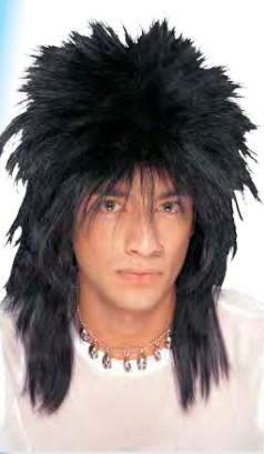 Unisex Rocker Long Wig