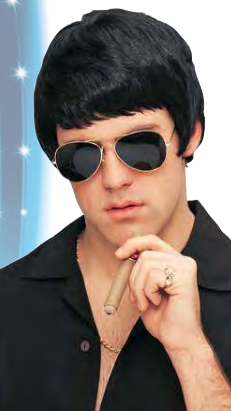 Tony (Wise Guy) Black Wig