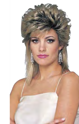 80’s Sprayed Mixed Blonde