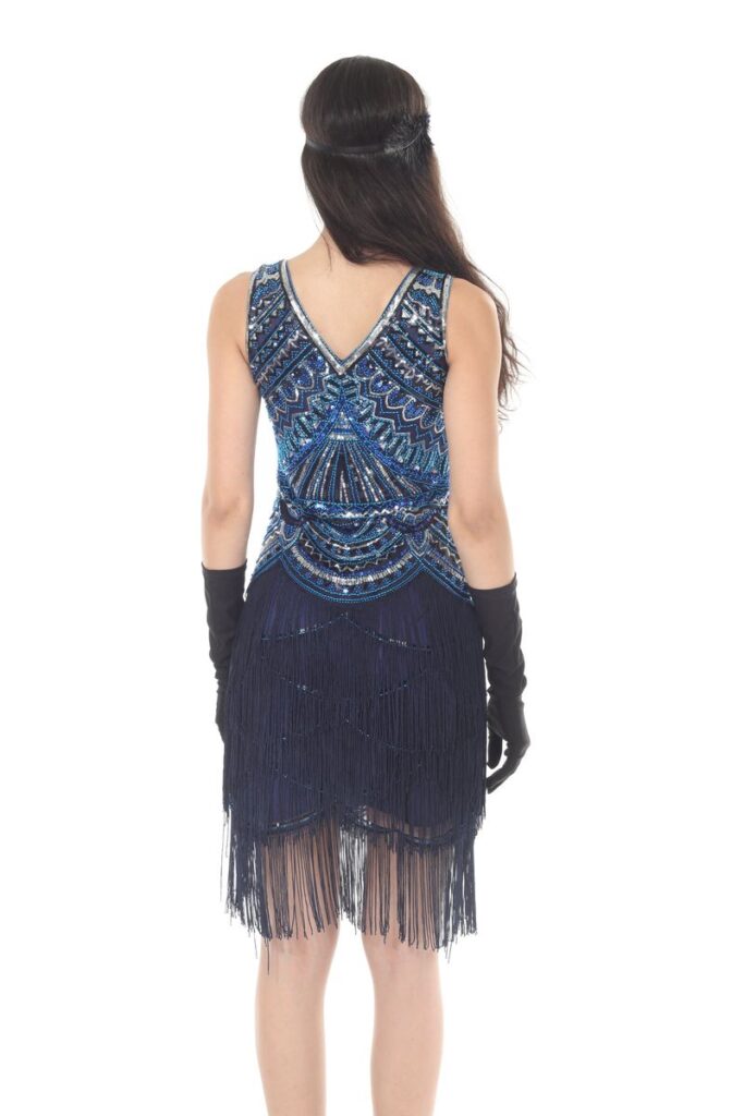 Flapper Dress with Fringes
