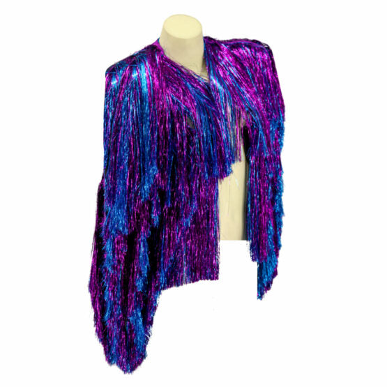 Tinsel fringe jacket