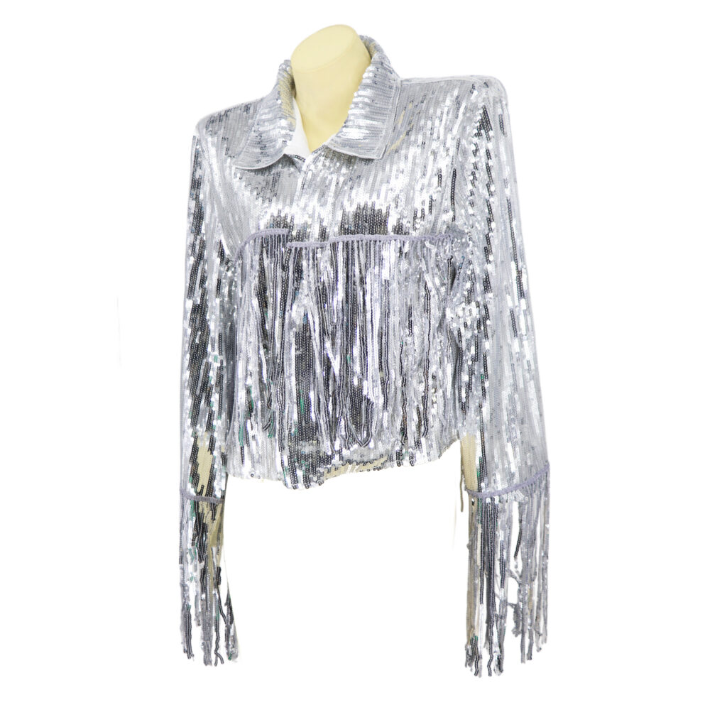 Tassel Fringe Sequin Jacket