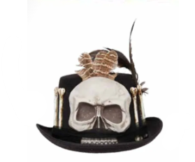 Skull And Bones Top Hat