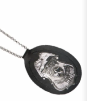 Police Shield Necklace