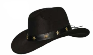 Cowboy Hat w/Leather Band