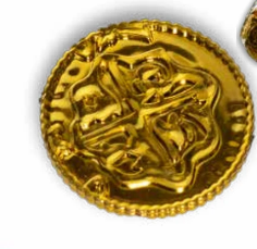 Gold Pirate Dubloons