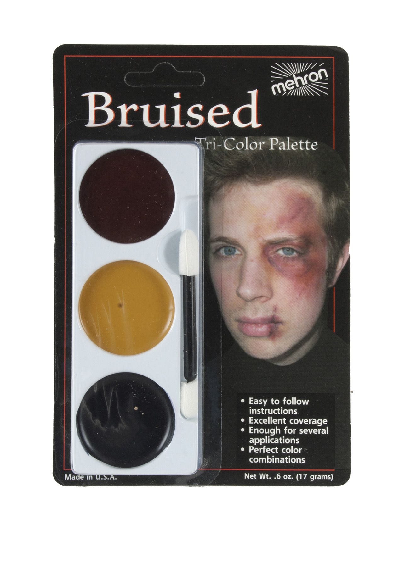 Tri-Color Makeup Palettte