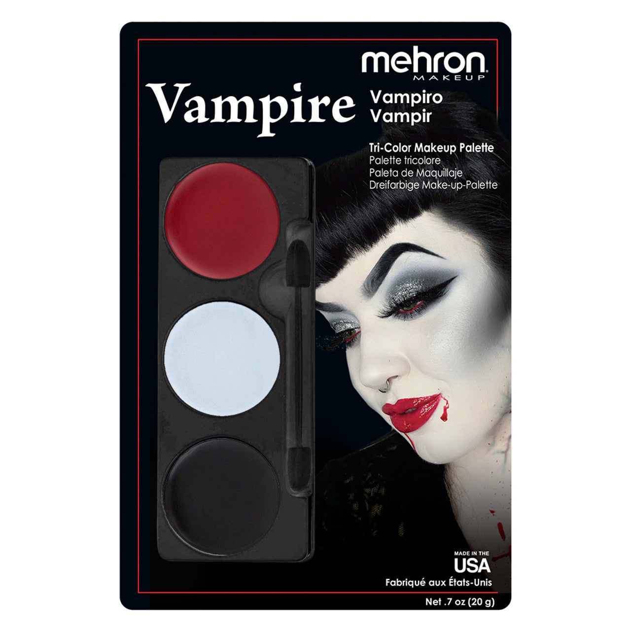 Tri-Color Makeup Palettte