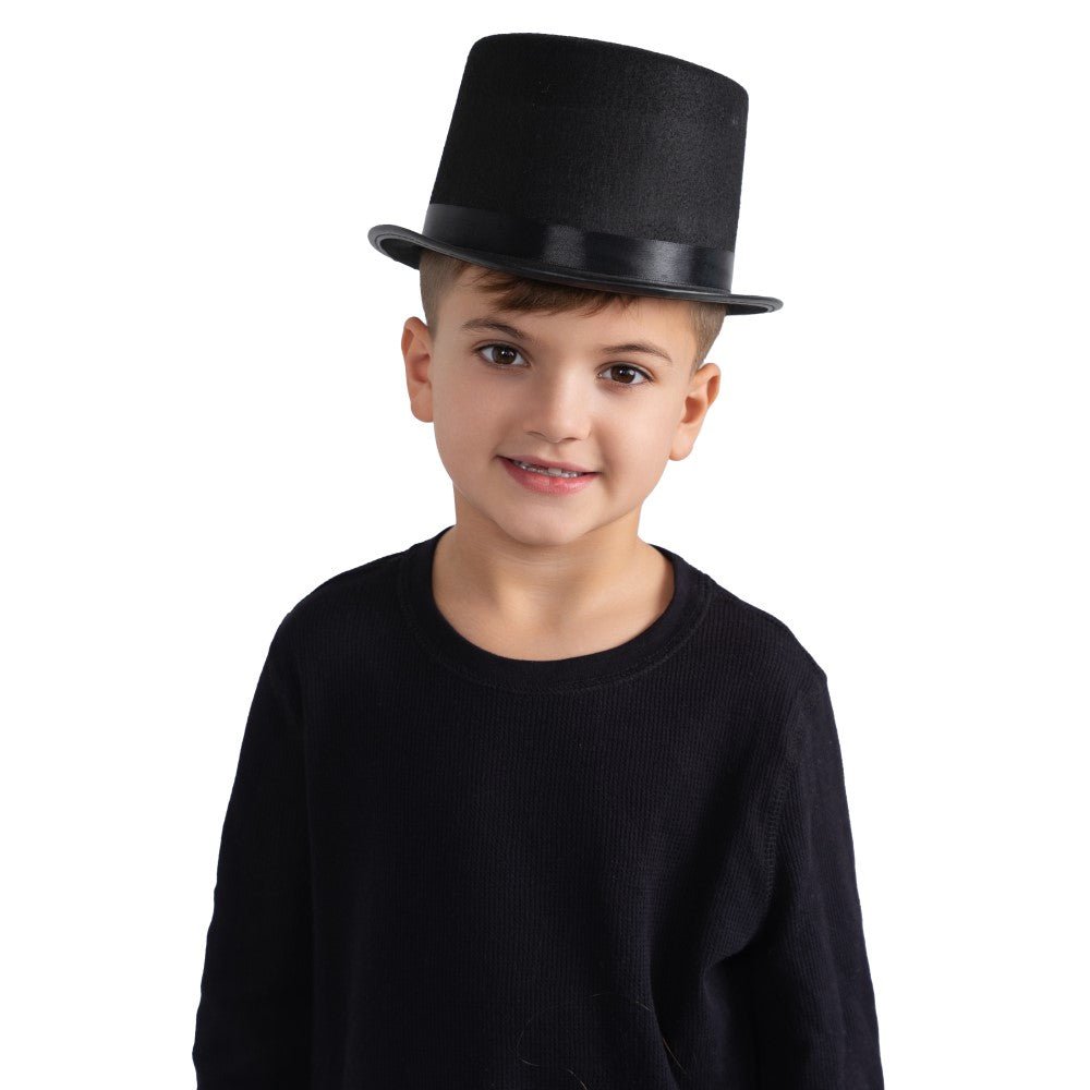 Tuxedo Hat w/ Black Ribbon