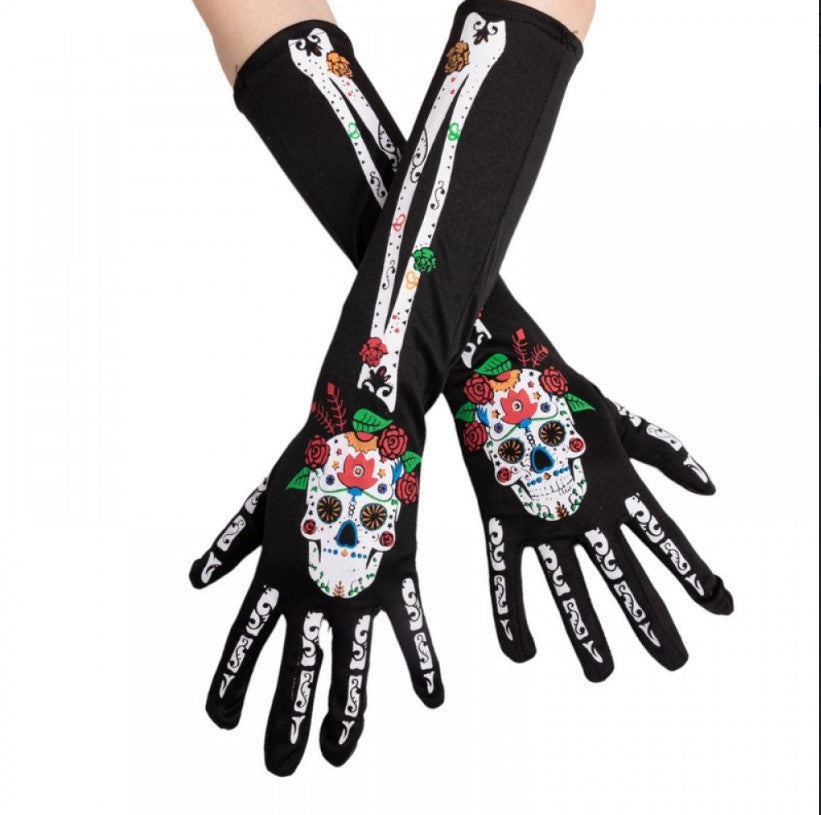 Day Of The Dead Gloves
