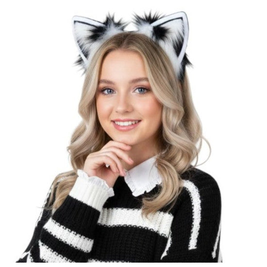 Black Furry Ears