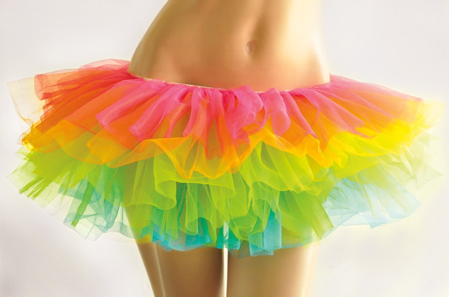 Rainbow Electric Tutu – Multi