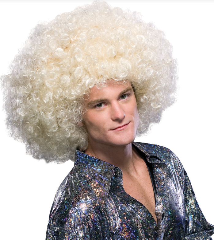 Oversize Afro Blonde