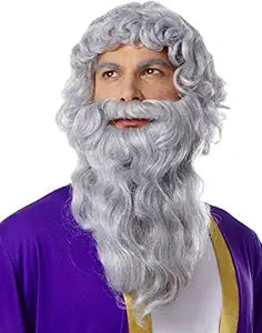 Biblical Beard And Long Wig