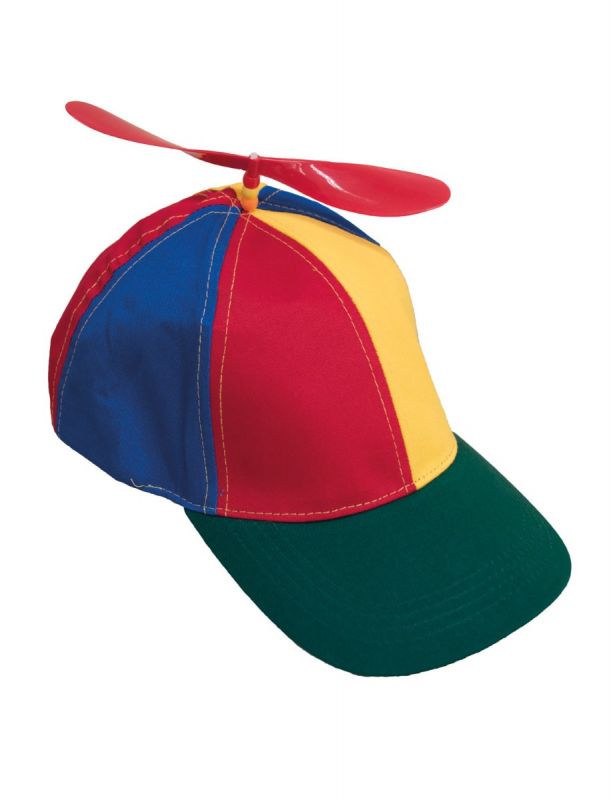 Multicolored Propeller Hat