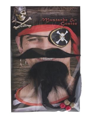 Pirate Mustache and Goatee