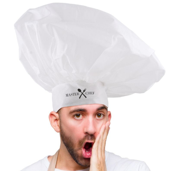 Hat-Master Chef-XL-Wht
