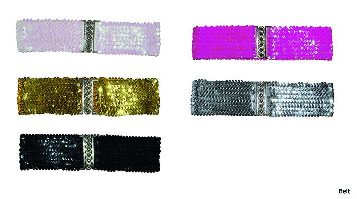 Sequined Belt