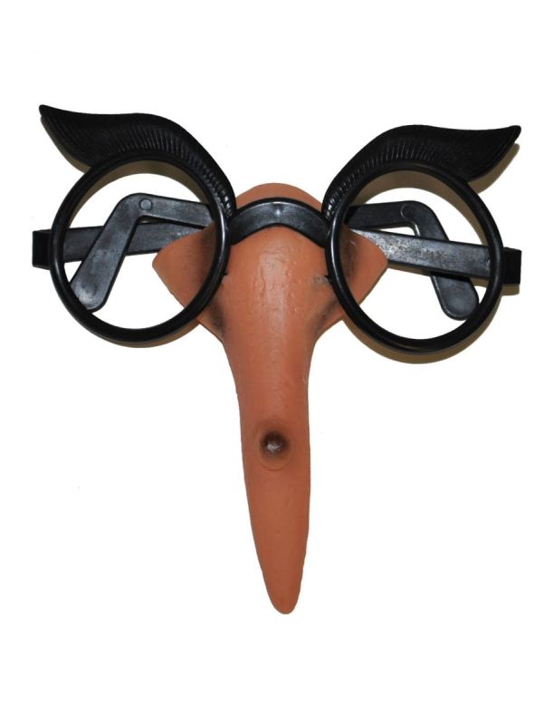 Glasses with Witch Nose