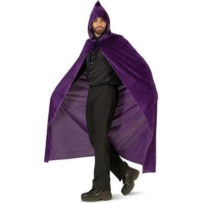 Purple Velvet Cape