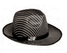 Hat Gangster Pinstripe