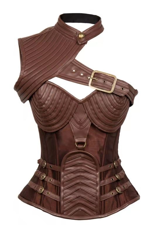 Steampunk Corset W/Cape