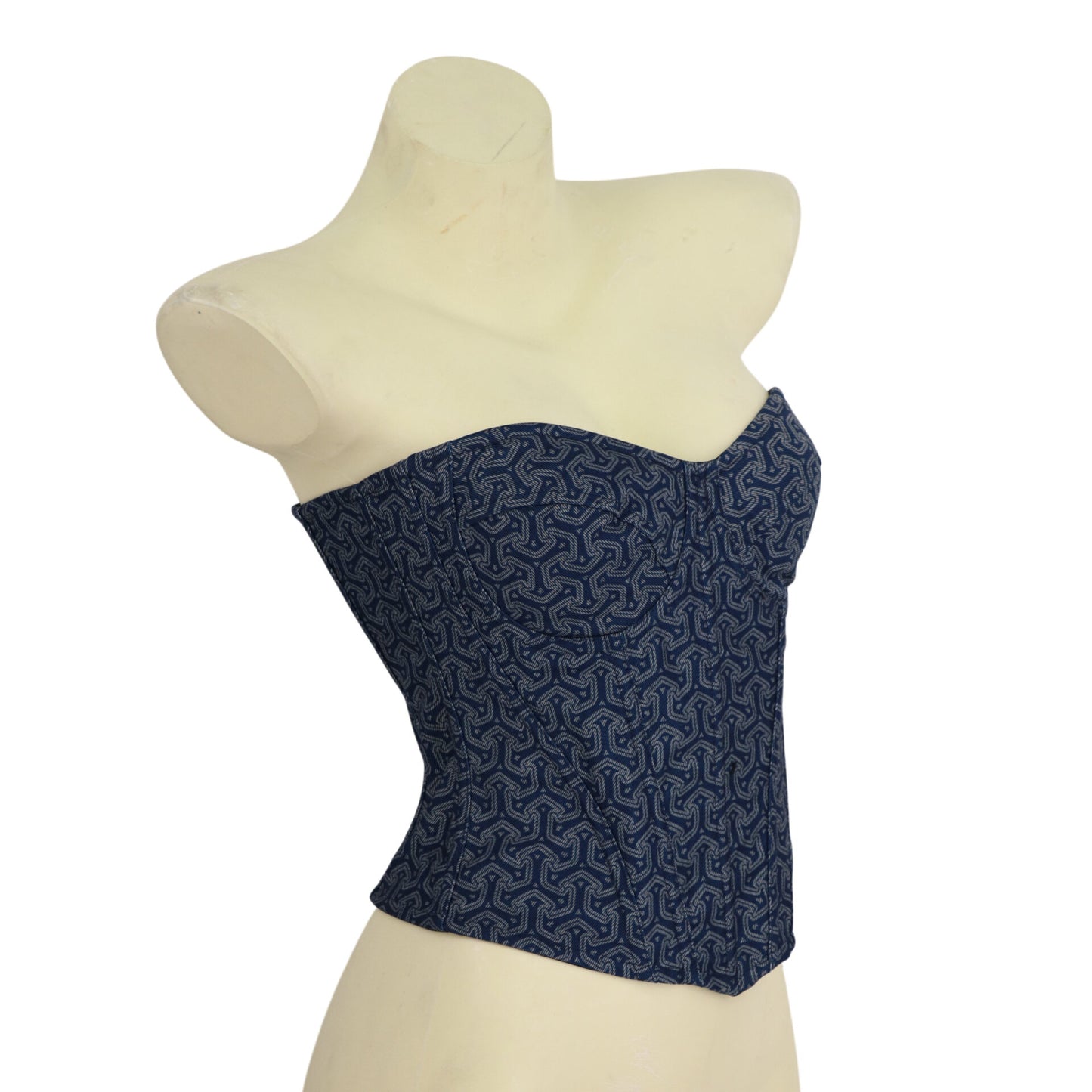 Ocean Maze Sculpted Corset