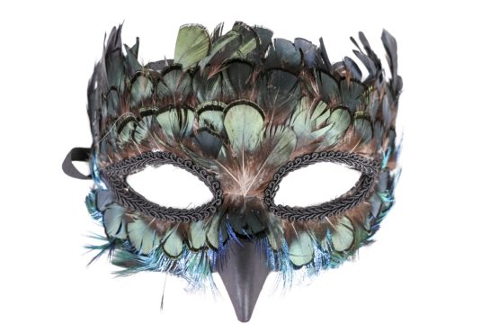Peacock Feather Mask