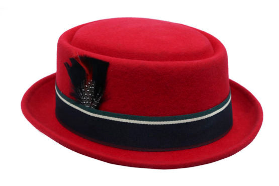 TOP Hat – 100% wool felt – 4″ heigh
