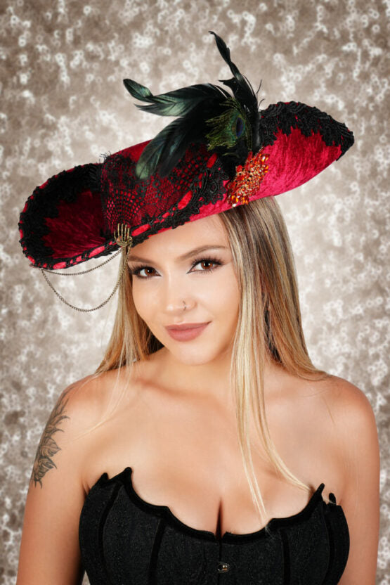 Red Pirate Hat