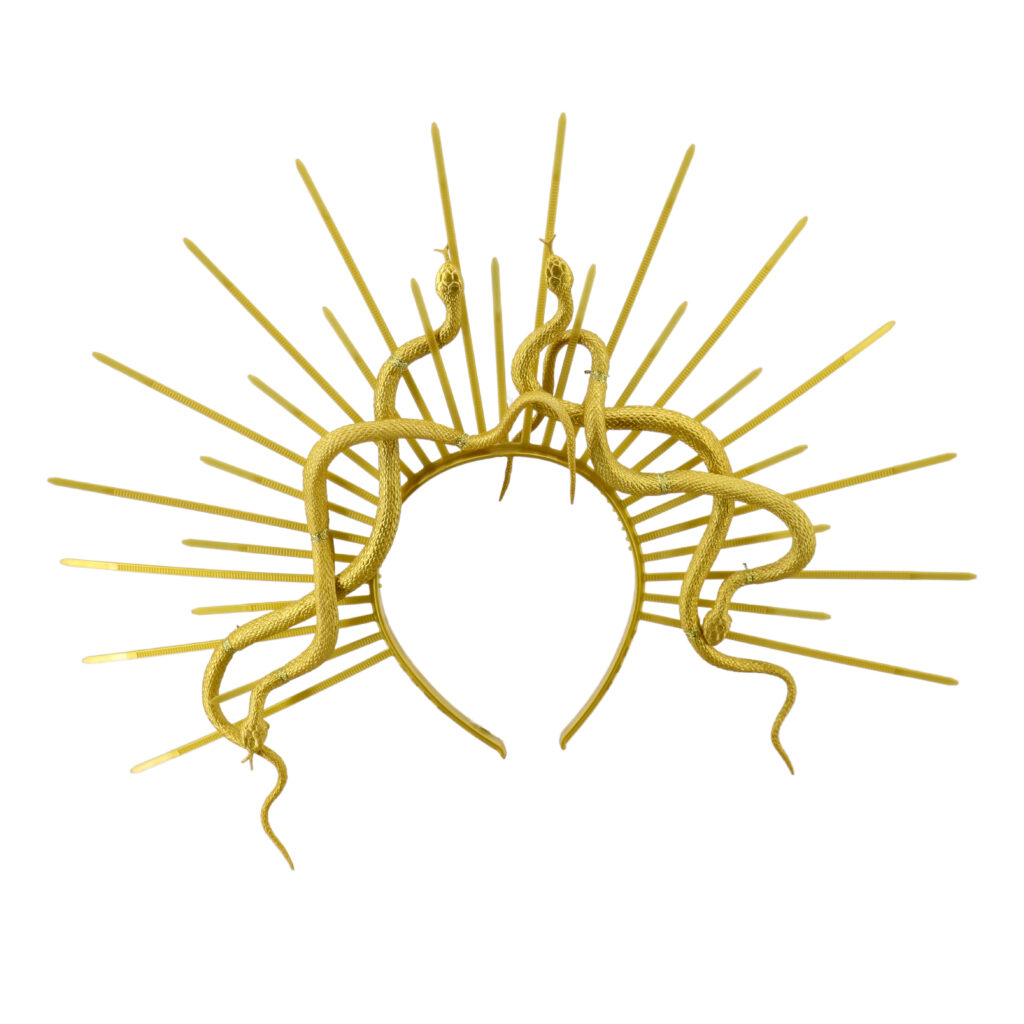 Double Serpent Halo Headband