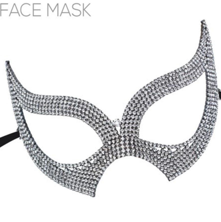 Rhinestone Eye Mask