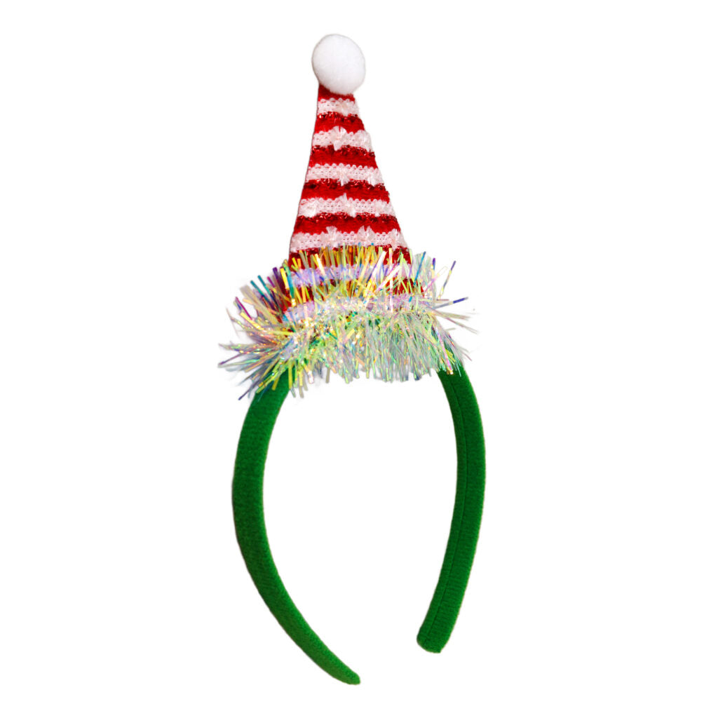 Christmas santa hat headband
