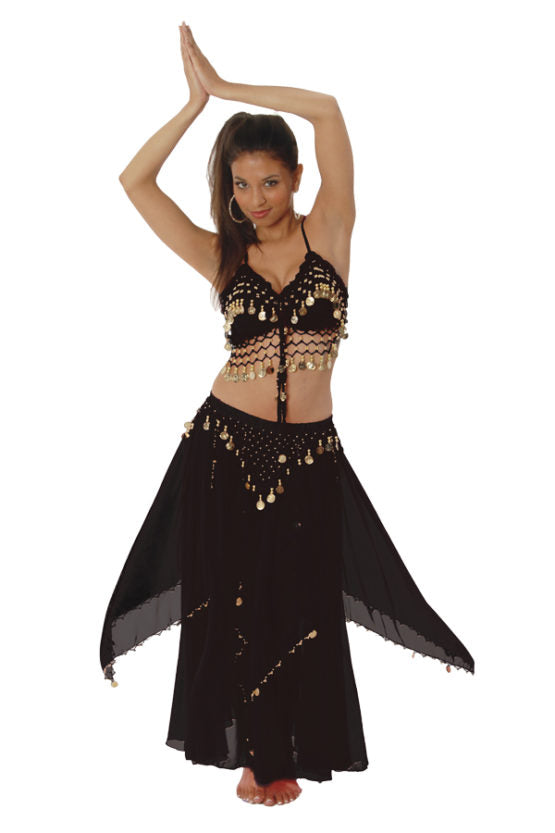 2 Pc Belly Dancing Set