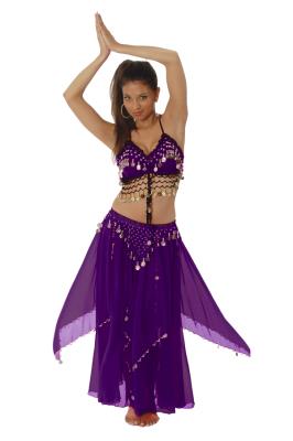 2 Pc Belly Dancing Set