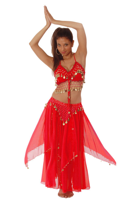 2 Pc Belly Dancing Set