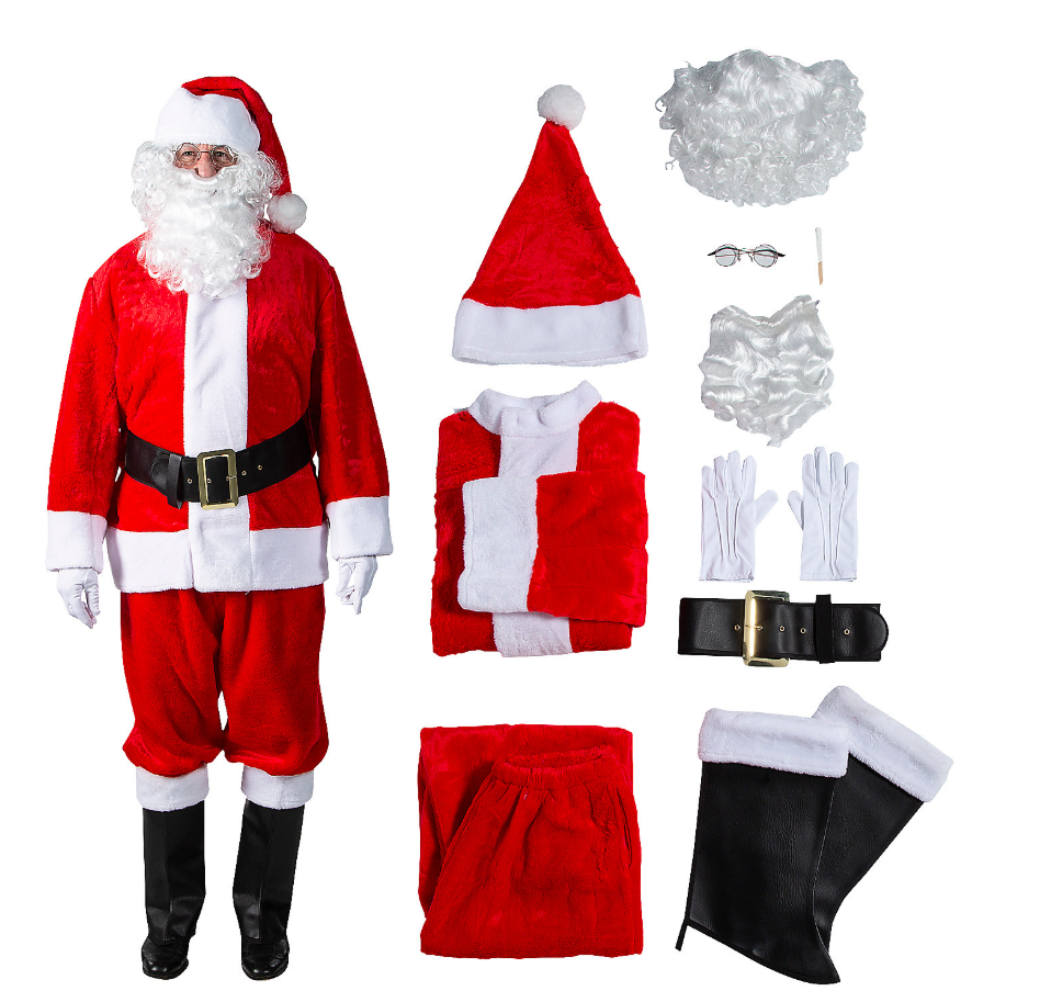 Plush Santa Suit Set