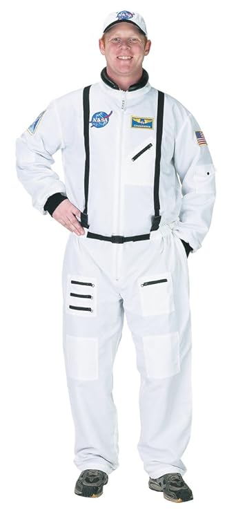 Astromaut Suit White Adult