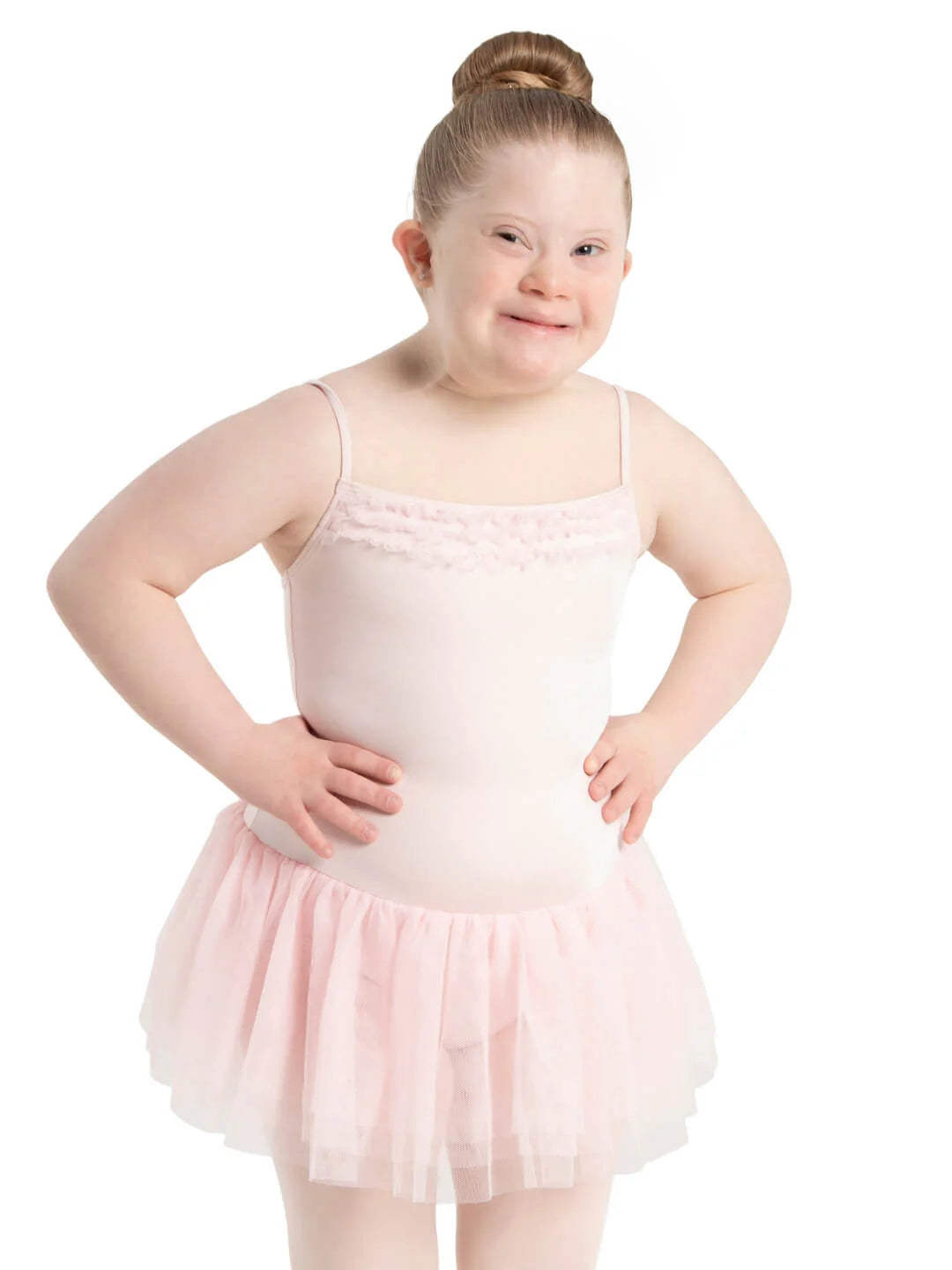 Ruffle Yoke Tutu Dress