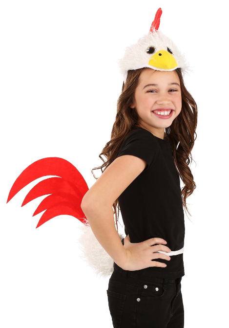 Chicken Soft Headband & Tail Kit