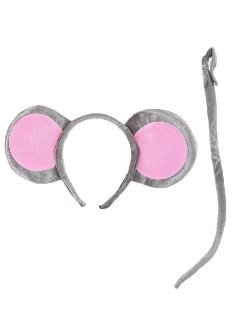 Mouse Ears Headband & Tail Kit